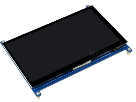 7inch Capacitive Touch Screen LCD (C), 1024×600, HDMI, IPS, Low Power ConsumptionV4.1